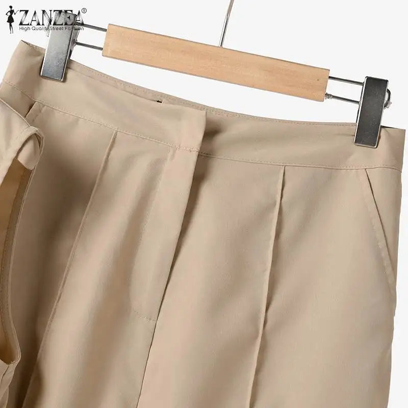 The Sorelle Executive Wide‑Leg Suit Set