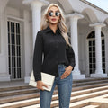The Solenne Classic Collar Blouse
